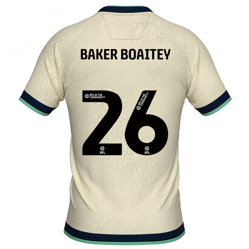 נשים כדורגל בניסיו בייקר-בוייטי #26 שמפניה כחול נייבי הרחק ג'רזי 2025/26