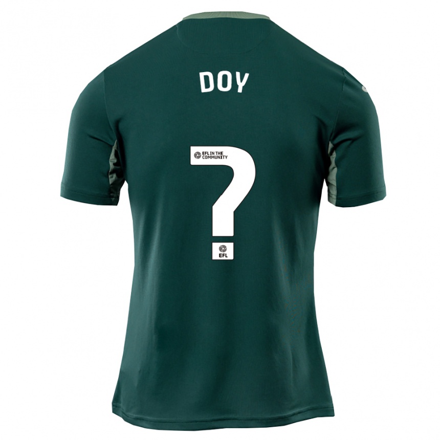 נשים כדורגל Alfie Doy #0 ירוק לבן סגול הרחק ג'רזי 2025/26 נשים כדורגל Alfie Doy #0 ירוק לבן סגול הרחק ג'רזי 2025/26