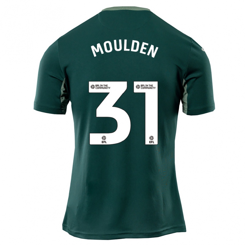 נשים כדורגל לואי מולדן #31 ירוק לבן סגול הרחק ג'רזי 2025/26