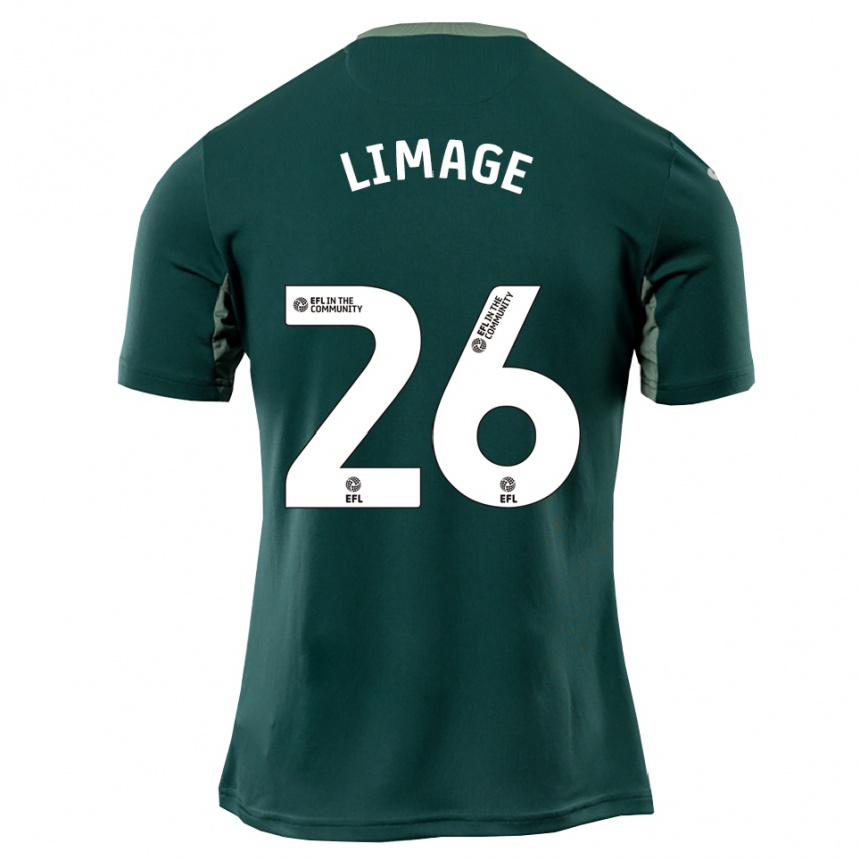נשים כדורגל Felicity Limage #26 ירוק לבן סגול הרחק ג'רזי 2025/26