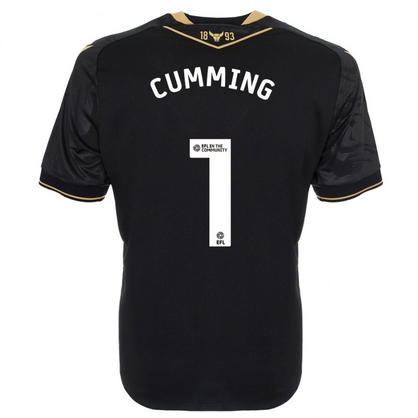 נשים כדורגל ג'יימי קאמינג #1 שחור זהב הרחק ג'רזי 2025/26 נשים כדורגל ג'יימי קאמינג #1 שחור זהב הרחק ג'רזי 2025/26