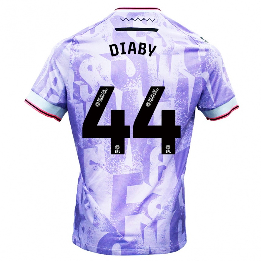 נשים כדורגל מומו דיאבי #44 לילך לבן הרחק ג'רזי 2025/26