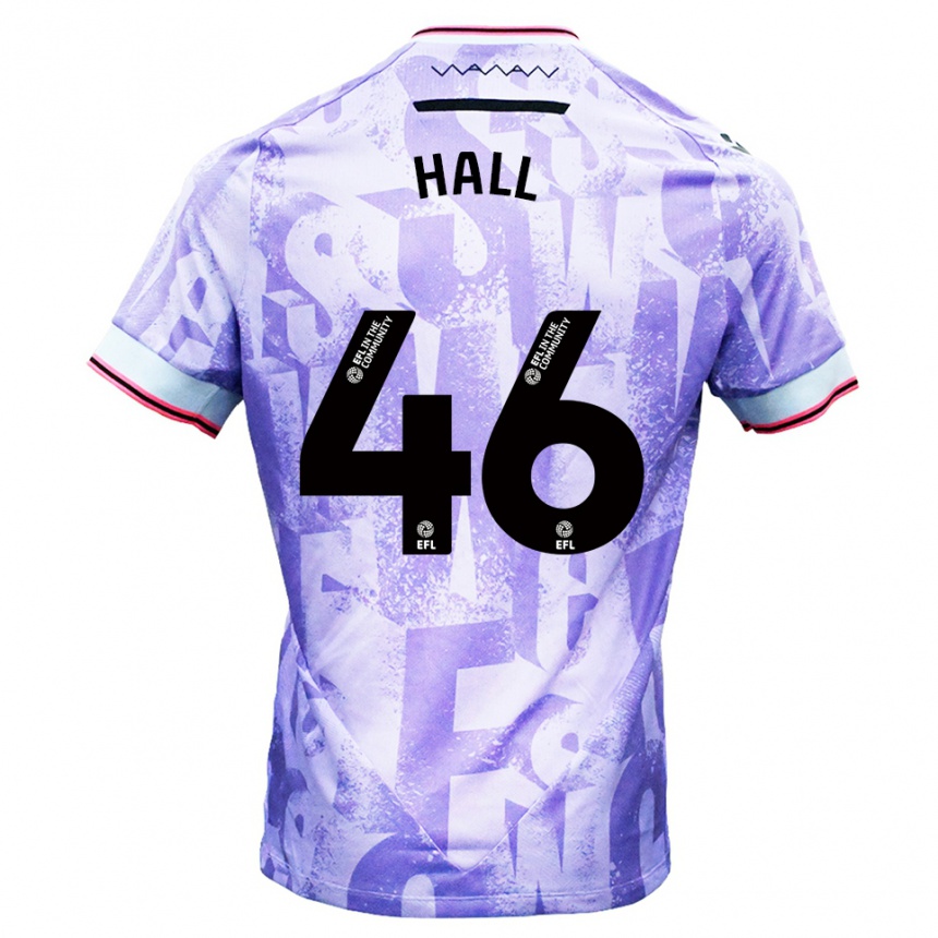 נשים כדורגל ג'ק הול #46 לילך לבן הרחק ג'רזי 2025/26