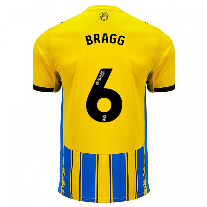 נשים כדורגל קאם בראג #6 כחול צהוב הרחק ג'רזי 2025/26