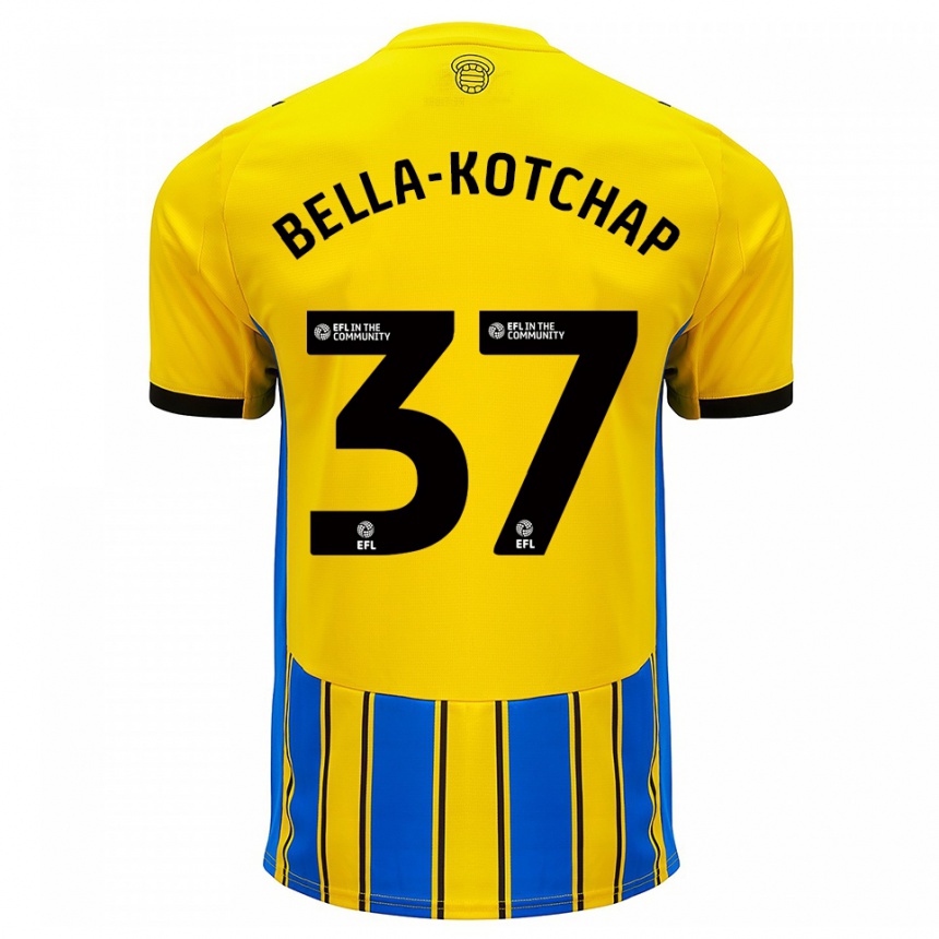 נשים כדורגל ארמל בלה-קוצ'אפ #37 כחול צהוב הרחק ג'רזי 2025/26 נשים כדורגל ארמל בלה-קוצ'אפ #37 כחול צהוב הרחק ג'רזי 2025/26