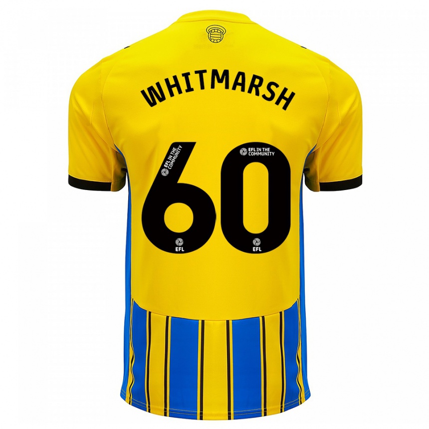 נשים כדורגל ג׳ו או'בריאן-ויטמארש #60 כחול צהוב הרחק ג'רזי 2025/26