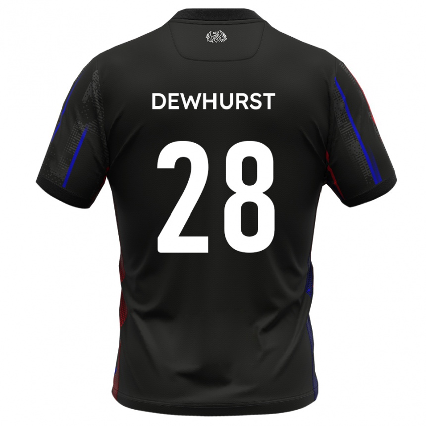 נשים כדורגל מרקוס רוברט דיוורסט #28 שחור אדום הרחק ג'רזי 2025/26