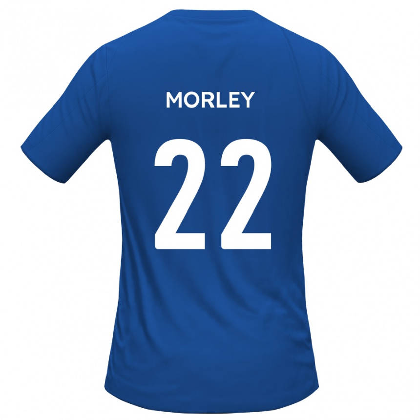 נשים כדורגל Adam Morley #22 תכלת הרחק ג'רזי 2025/26