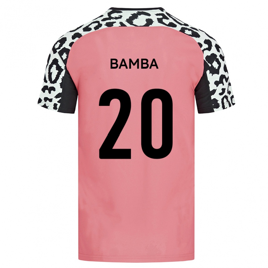 נשים כדורגל יחאיה עבדול באמבה #20 ורוד שחור הרחק ג'רזי 2025/26