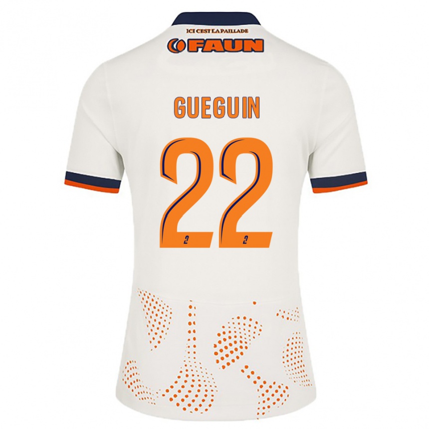 נשים כדורגל אקסל גוגין #22 לבן כתום הרחק ג'רזי 2025/26