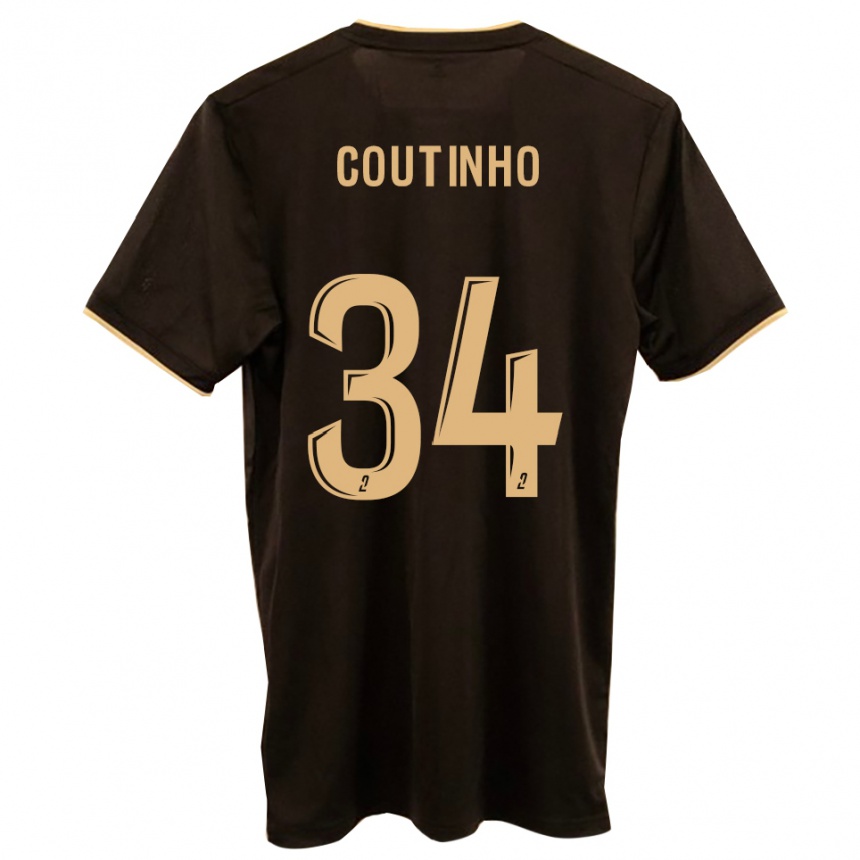 נשים כדורגל Ricardo Coutinho #34 כחול אדום הרחק ג'רזי 2025/26