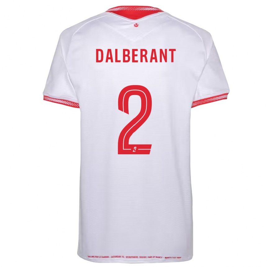 נשים כדורגל Jean-Michel Dalberant #2 שחור אדום הרחק ג'רזי 2025/26