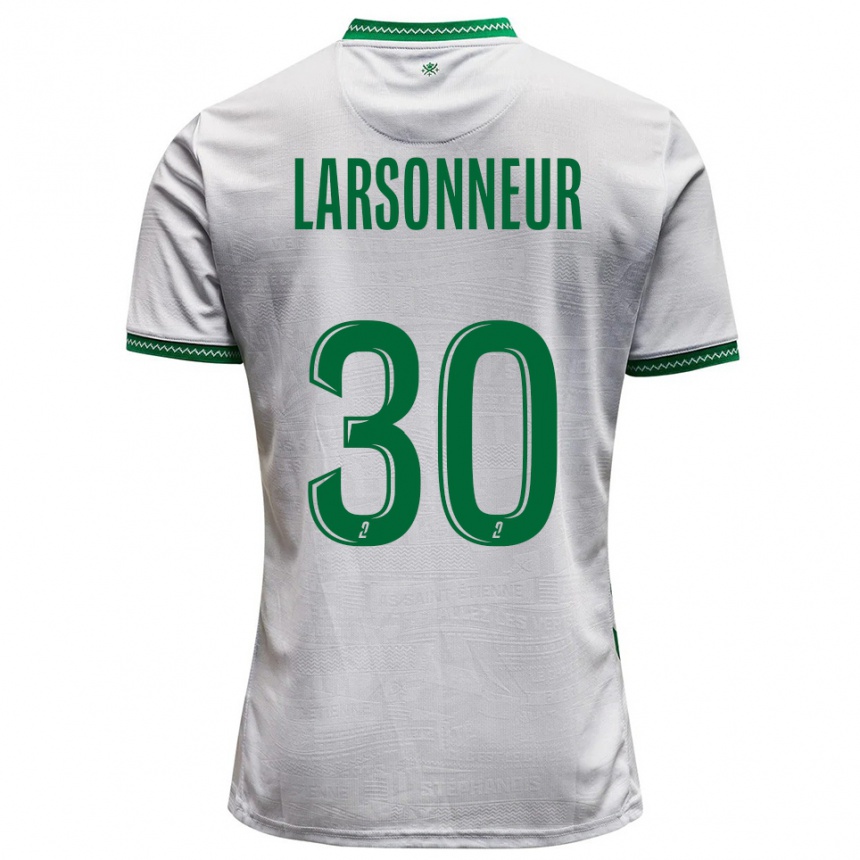 נשים כדורגל גוטייה לארסונר #30 לבן ירוק הרחק ג'רזי 2025/26