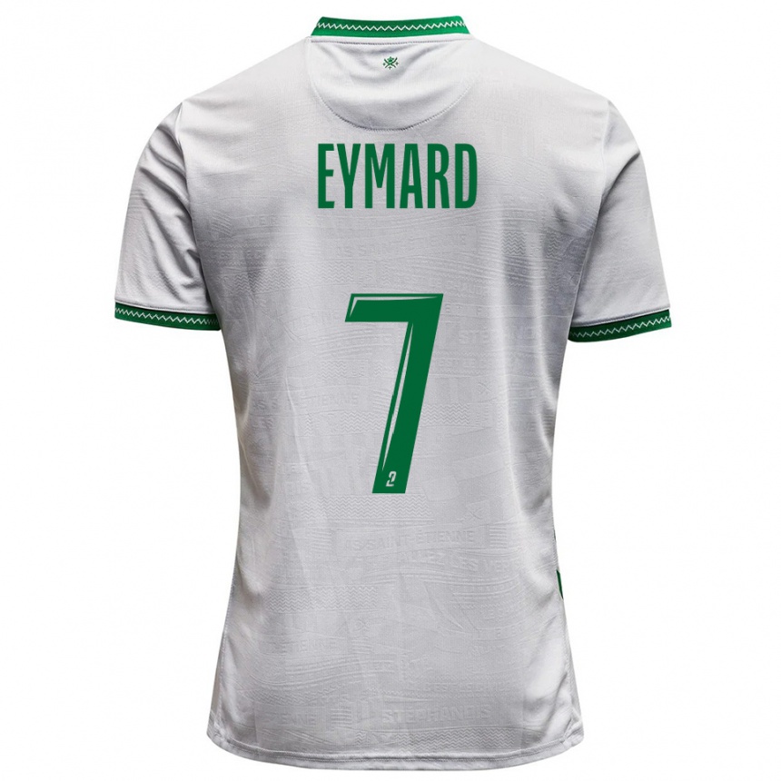 נשים כדורגל פול איימרד #7 לבן ירוק הרחק ג'רזי 2025/26