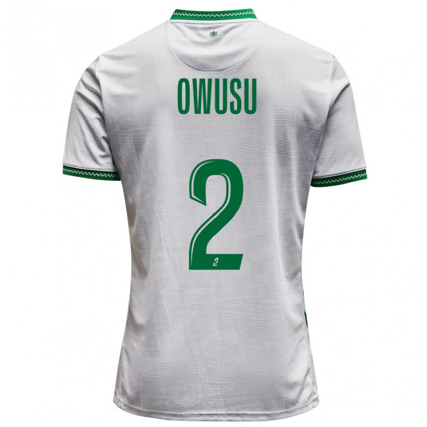 נשים כדורגל ברש אווסו #2 לבן ירוק הרחק ג'רזי 2025/26