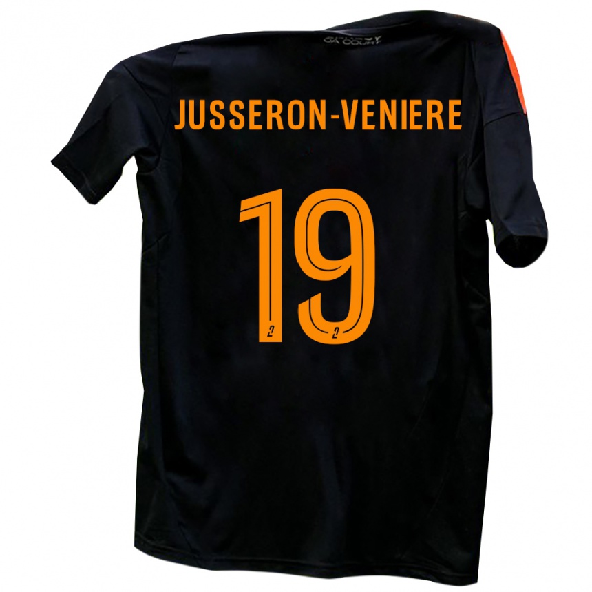 נשים כדורגל Kilyan Jusseron-Veniere #19 לבן אדום הרחק ג'רזי 2025/26