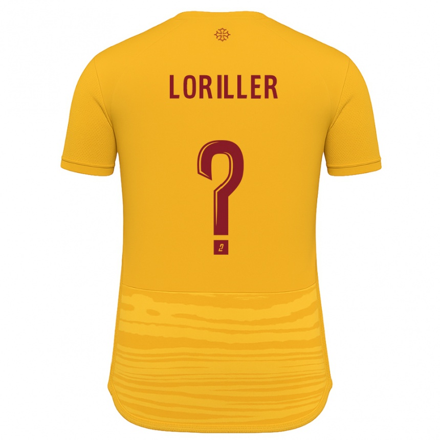 נשים כדורגל Anthonin Loriller #0 כתום בורדו הרחק ג'רזי 2025/26