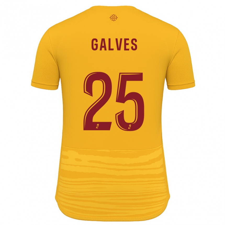 נשים כדורגל נולן גאלבס #25 כתום בורדו הרחק ג'רזי 2025/26