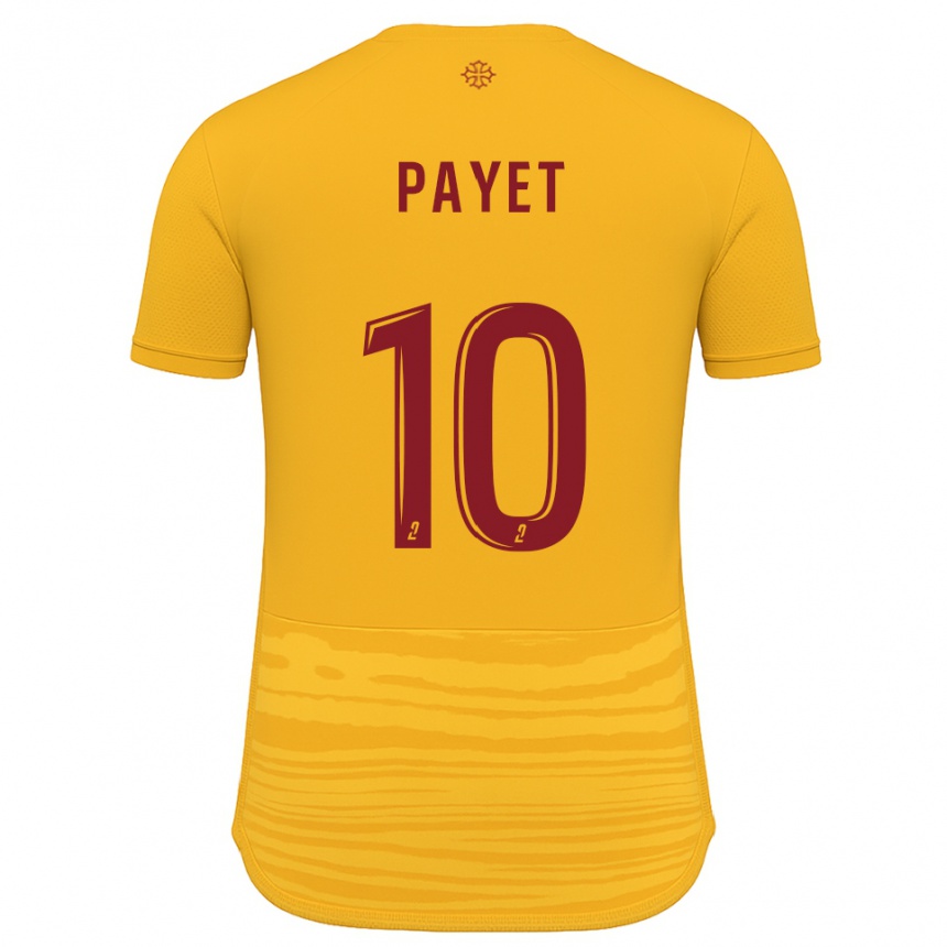 נשים כדורגל Paul Payet #10 כתום בורדו הרחק ג'רזי 2025/26