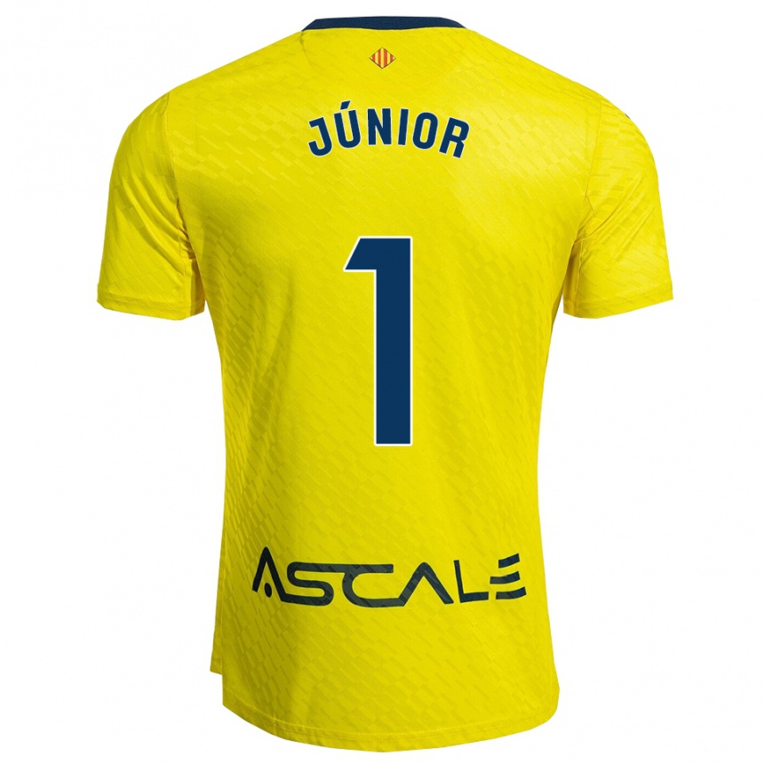 ילדים כדורגל לואיז ג׳וניור #1 צהוב נייבי ג'רזי ביתית 2025/26