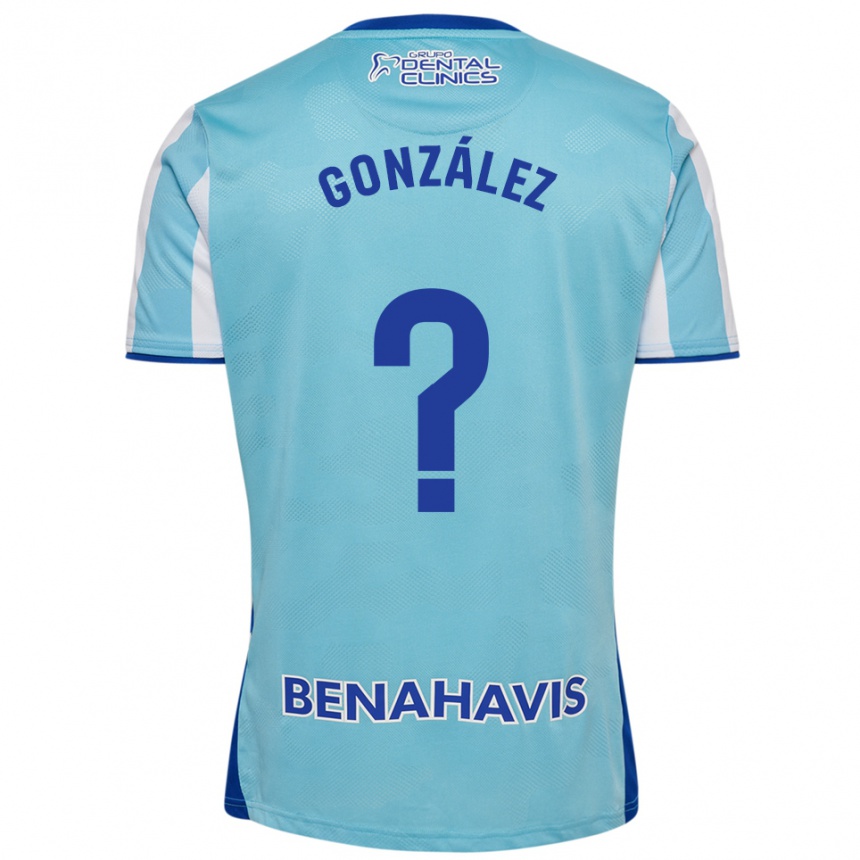 ילדים כדורגל Adri González #0 תכלת לבן ג'רזי ביתית 2025/26