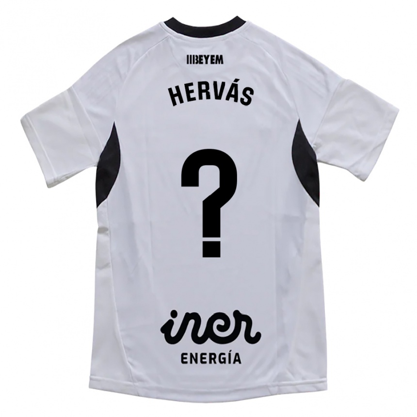 ילדים כדורגל Mario Hervás #0 לבן סגול ג'רזי ביתית 2025/26