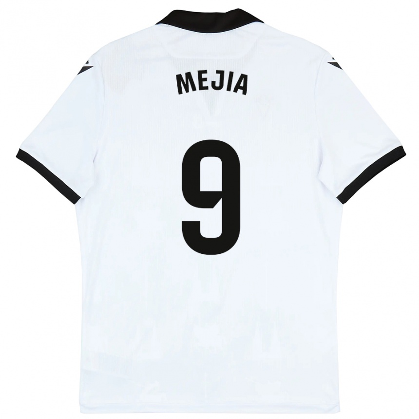 ילדים כדורגל חוסה מתאו מחייה פיידראהיטה #9 לבן שחור ג'רזי ביתית 2025/26