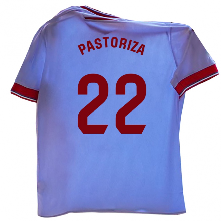 ילדים כדורגל Agustín Pastoriza #22 לבן אדום ג'רזי ביתית 2025/26