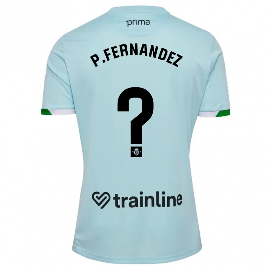 ילדים כדורגל Paulo Fernández #0 תכלת ירוק הרחק ג'רזי 2025/26