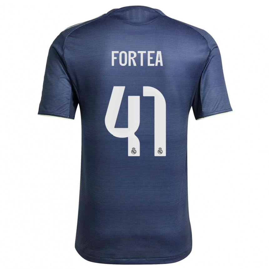 ילדים כדורגל ז'סוס פורטה #41 כחול נייבי כסוף הרחק ג'רזי 2025/26