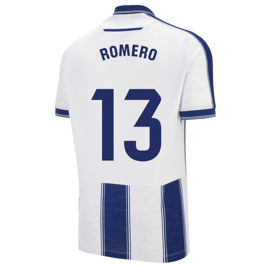 ילדים כדורגל Cayetano Romero #13 כחול נייבי לבן הרחק ג'רזי 2025/26