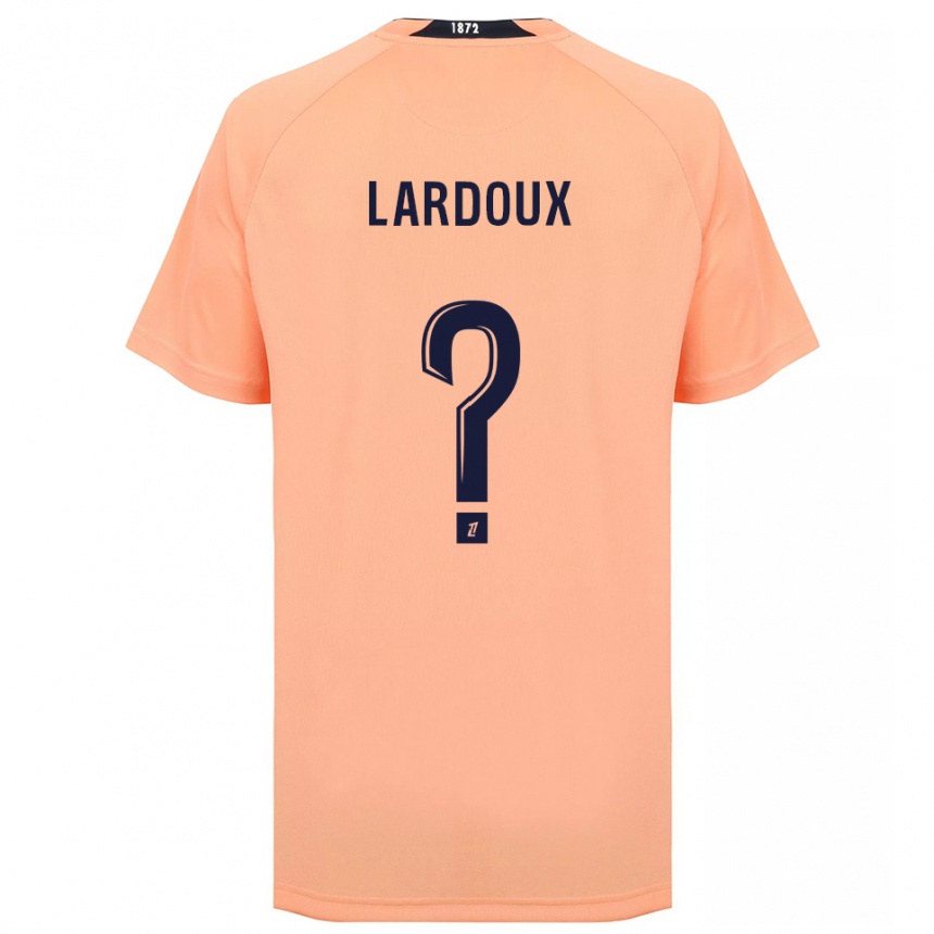 ילדים כדורגל Raphaël Lardoux #0 כתום כחול הרחק ג'רזי 2025/26