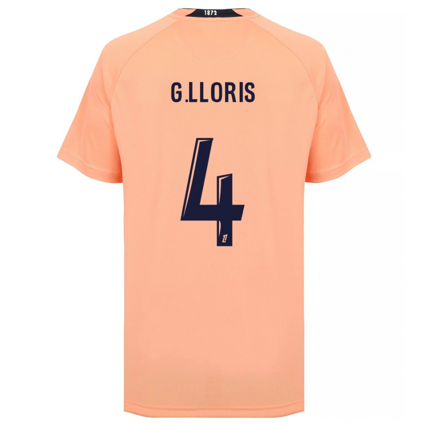 ילדים כדורגל גוטייה לוריס #4 כתום כחול הרחק ג'רזי 2025/26