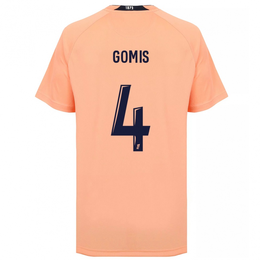 ילדים כדורגל ג׳ורג׳ס אטיין גומיס #4 כתום כחול הרחק ג'רזי 2025/26