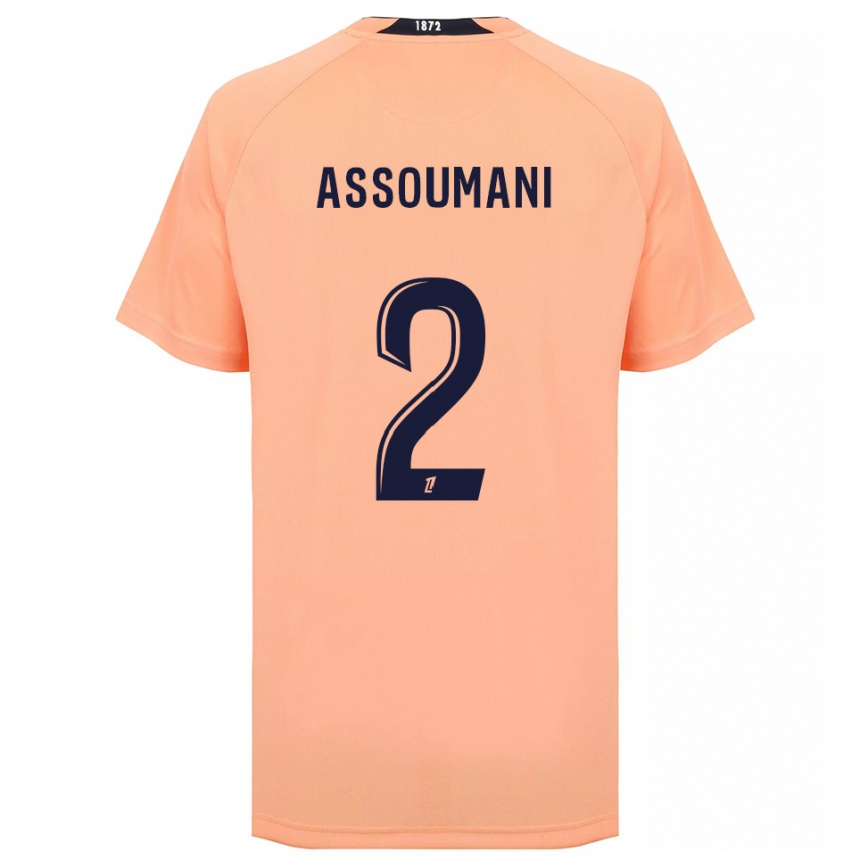 ילדים כדורגל Alramid Assoumani #2 כתום כחול הרחק ג'רזי 2025/26