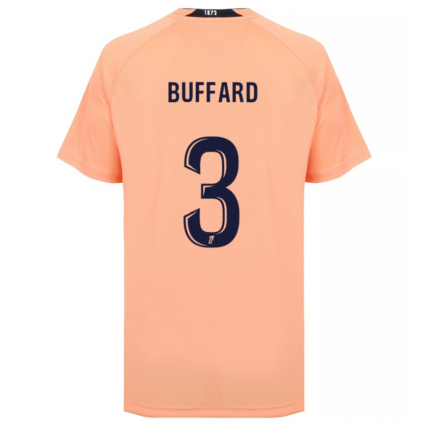ילדים כדורגל Matthieu Buffard #3 כתום כחול הרחק ג'רזי 2025/26
