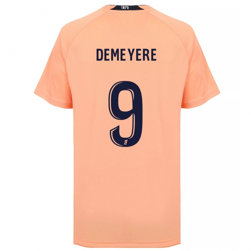 ילדים כדורגל סילקה דמייר #9 כתום כחול הרחק ג'רזי 2025/26