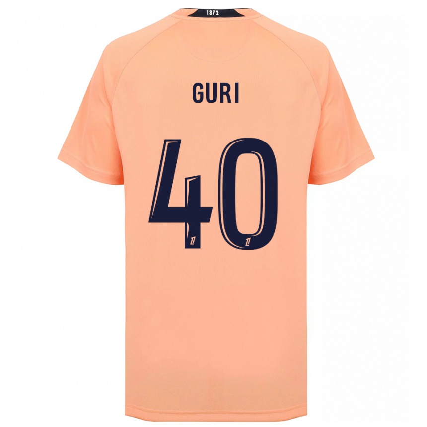 ילדים כדורגל גבריאל גורי #40 כתום כחול הרחק ג'רזי 2025/26