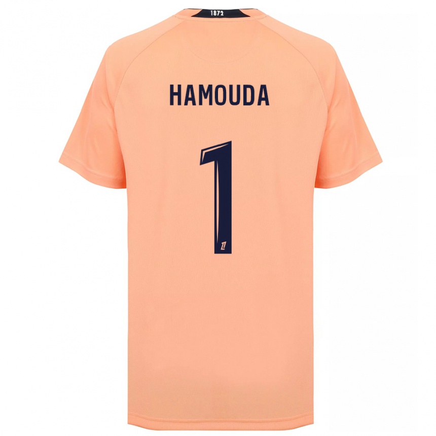 ילדים כדורגל Adel Hamouda #1 כתום כחול הרחק ג'רזי 2025/26