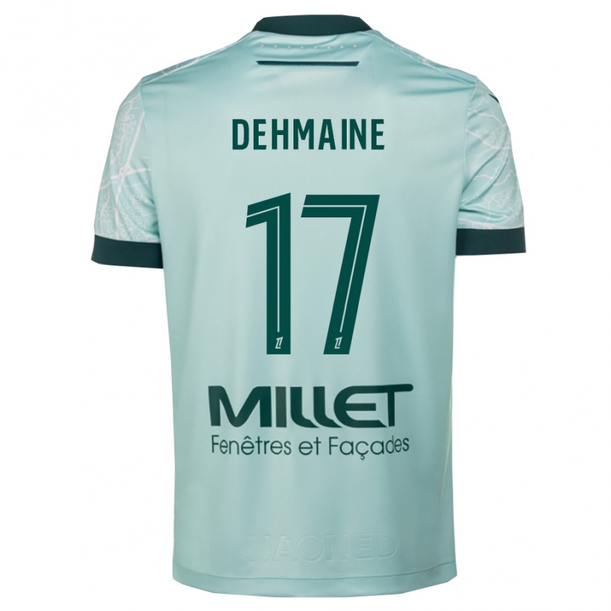 ילדים כדורגל Dehmaine Assoumani #17 ירוק לבן הרחק ג'רזי 2025/26
