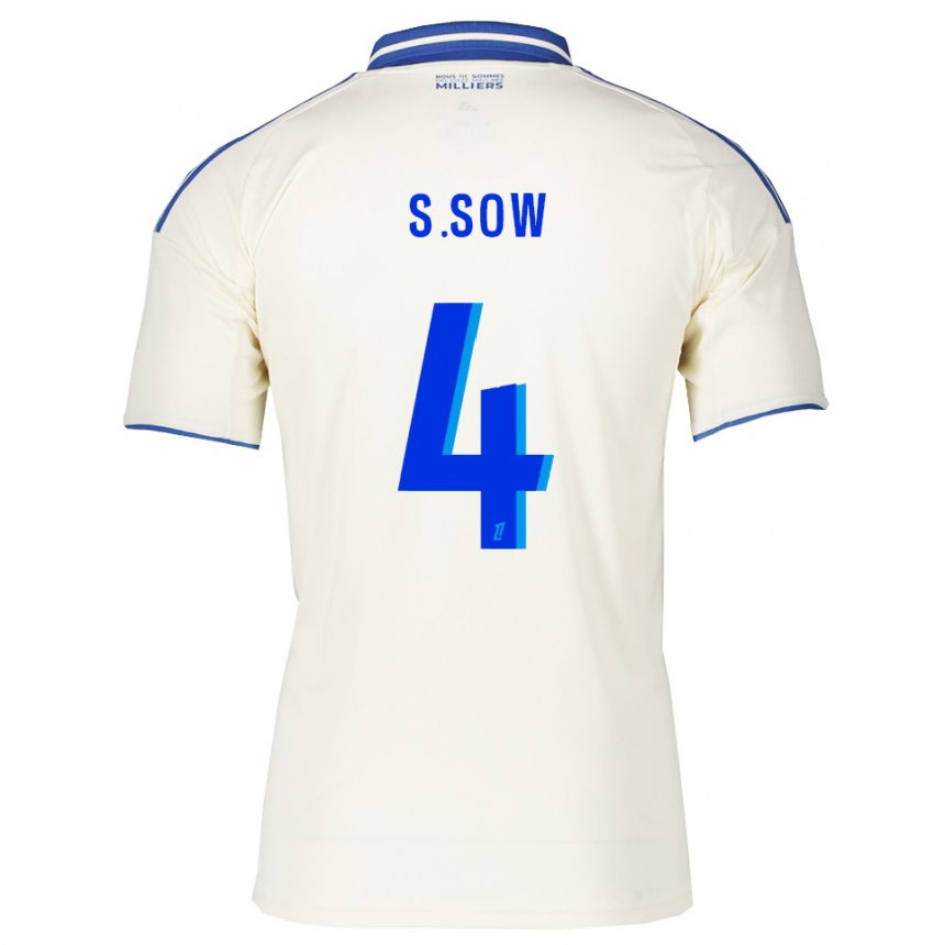 ילדים כדורגל סיידו סו #4 שמפניה כחול הרחק ג'רזי 2025/26