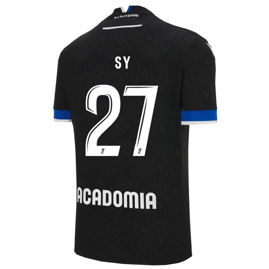 ילדים כדורגל לאמין סיי #27 שחור לבן הרחק ג'רזי 2025/26