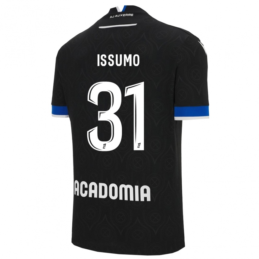 ילדים כדורגל Aaron Issumo #31 שחור לבן הרחק ג'רזי 2025/26