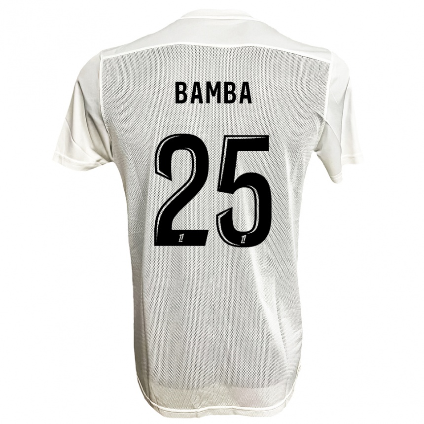 ילדים כדורגל עבדולייה באמבה #25 שחור לבן הרחק ג'רזי 2025/26