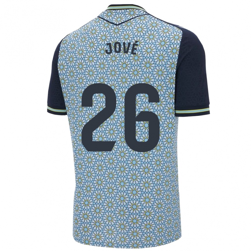 ילדים כדורגל Ian Jové #26 כחול נייבי הרחק ג'רזי 2025/26