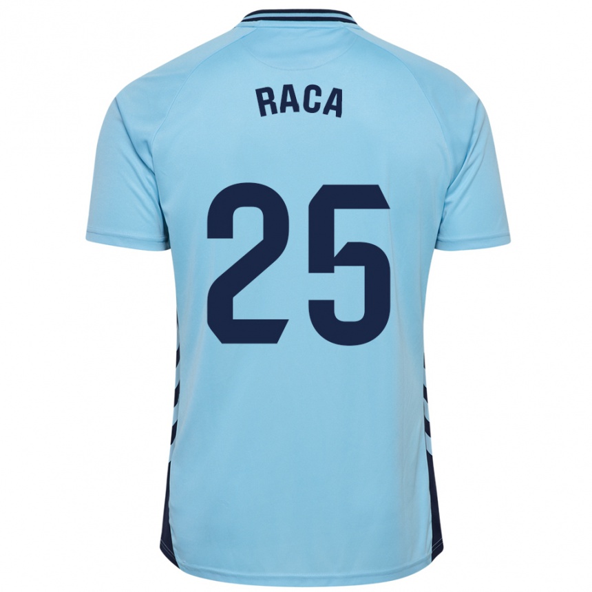 ילדים כדורגל Valentino Raca #25 תכלת הרחק ג'רזי 2025/26