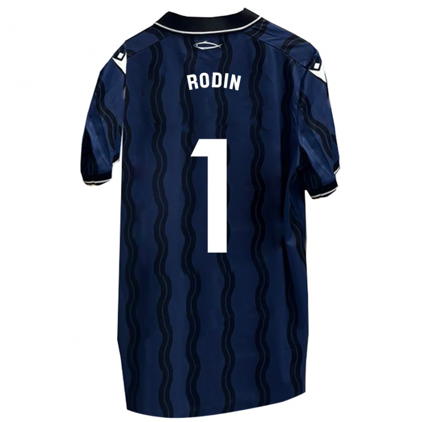 ילדים כדורגל Antonio Rodin #1 כחול כהה שחור הרחק ג'רזי 2025/26