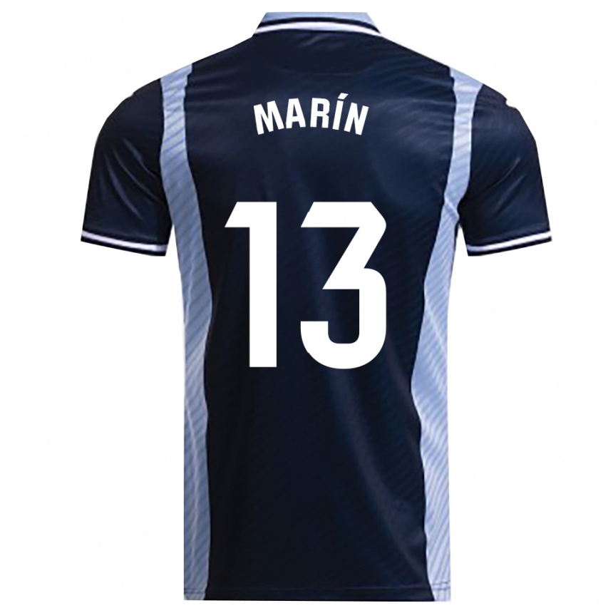 ילדים כדורגל Carlos Marín #13 כחול נייבי תכלת הרחק ג'רזי 2025/26