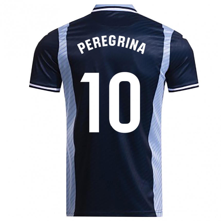 ילדים כדורגל Mario Peregrina #10 כחול נייבי תכלת הרחק ג'רזי 2025/26