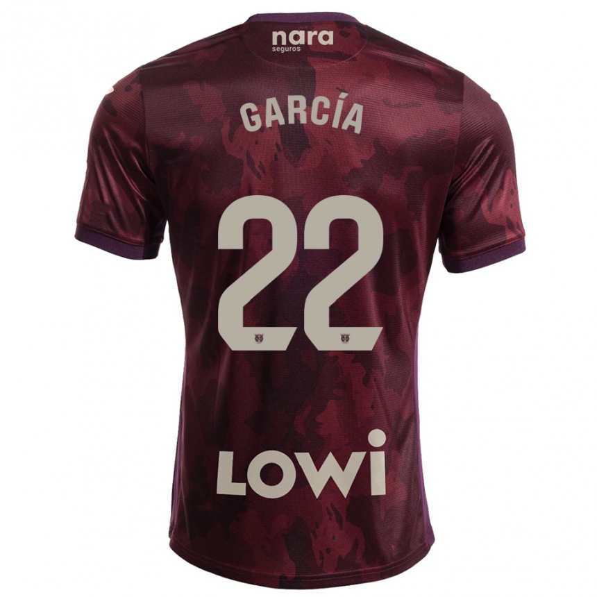 ילדים כדורגל Hugo García #22 בורדו לבן הרחק ג'רזי 2025/26